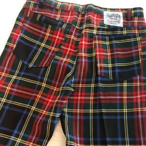 Keanan Duffty plaid slacks